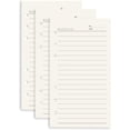 thumbnail image 1 of 6-Hole Filler Paper Binder Inserts 3 Pack 240 Pages Lined Notebook Refills, 1 of 12