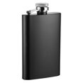 thumbnail image 1 of Visol VF1158BK Mini Flacon de Liqueur en Acier Inoxydable Noir Mat - 4 oz, 1 of 1