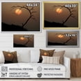 thumbnail image 4 of Designart "Moon'S Plum Phase In Photograph" Moon Wall Art Prints, 4 of 7