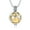 Gold, variant on Dream Catcher Urn Necklace for Ashes Pet Cremation Jewelry 316L Stainless Steel Hollow Paw Locket Memorial Pendant Dog Cat Keepsake Gift for Women Men