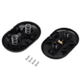 thumbnail image 3 of Uxcell Inline Foot Pedal Push Lamp Switch 2 Buttons Footswitch Nylon Black 1pcs, 3 of 5