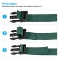 thumbnail image 4 of Unique Bargains Suitcase Belts with Quick Release Buckle Luggage Straps, Light Green 2 Pack, 4 of 5