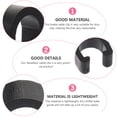 thumbnail image 3 of 50pcs Cable Clip Derailleur Cable Clamp Alloy Cable Buckle Hose Guide Brake Cable Clips, 3 of 8