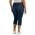 thumbnail image 6 of Lee Women's Plus Midrise Capri, 6 of 10