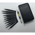 thumbnail image 1 of Tweezers 24 Pieces ESD Tweezers Tools Kit Anti-Static Non-Magnetic Stainless Steel Multi-Standard with Storage Bag, 1 of 6