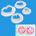 thumbnail image 4 of Bearachild 4 Uds patrón de pétalos de flores moldes para rebanar ajustables impermeables juego de moldes para galletas a prueba de óxido resistentes al Herramientas y accesorios para hornear Bearachild JJ17802-00, 4 of 6