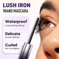 thumbnail image 4 of 2Pcs Brown Iron Wand Mascara,Tutuviw Waterproof Brushless Metal Wand Mascara,Washable Long Lasting Lash Extensions Mascara,Iron Mascara Lengthening,Natural Length Slim Volume Smudge-Proof, 4 of 7