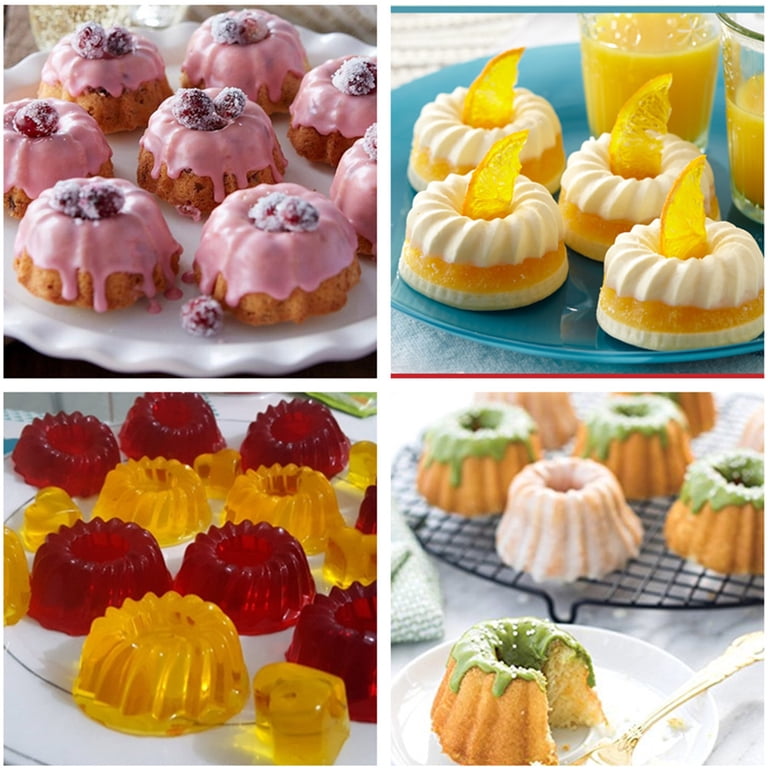 24 Pack Silicone Baking Cups – Reusable, Non-Stick, BPA-Free Pumpkin Molds For Cupcakes, Muffins & More