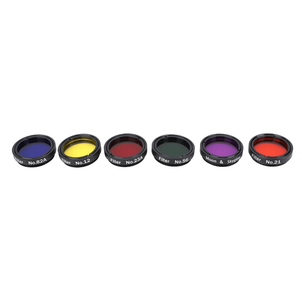 Telescope Filter, Colorful Lens Filter Kit, 6 Pcs Lens Filter For