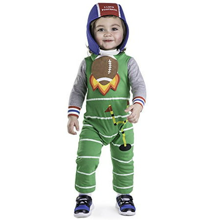 Dress Up America Football Baby Costume - Size 0-6 Months