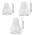 thumbnail image 4 of hengzirui craft foams bells 30pcs Blank Foams Bells Unfinished Foams Bell Models DIY Foams Bells Craft for Xmas Foams Jingle Bell, 4 of 8