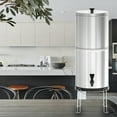 thumbnail image 4 of TFixol Green Powder-Coated Stainless Steel Water Filter K8626 with Stand for Outdoor Use, 4 of 7