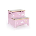 thumbnail image 1 of Storage Step Up Guidecraft pintada a mano con temática de princesa, rosa, 1 of 6