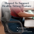 thumbnail image 2 of Almohada de Soporte Lumbar SUTERA 47x29x18 cm Espuma de Memoria, 2 of 6