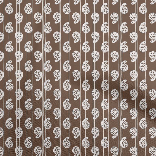 oneOone Viscose Chiffon Mocha Brown Fabric Block Craft Projects Decor Fabric Printed By The Yard 42 Inch Wide