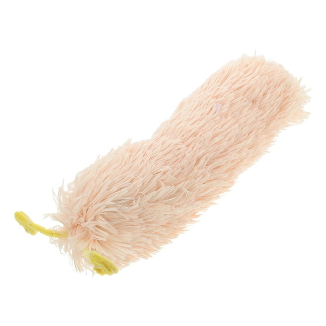 Miangastore Jouet Interactif pour Chat Chenille en Peluche 1Pcs 10.8x3.3x2.6in