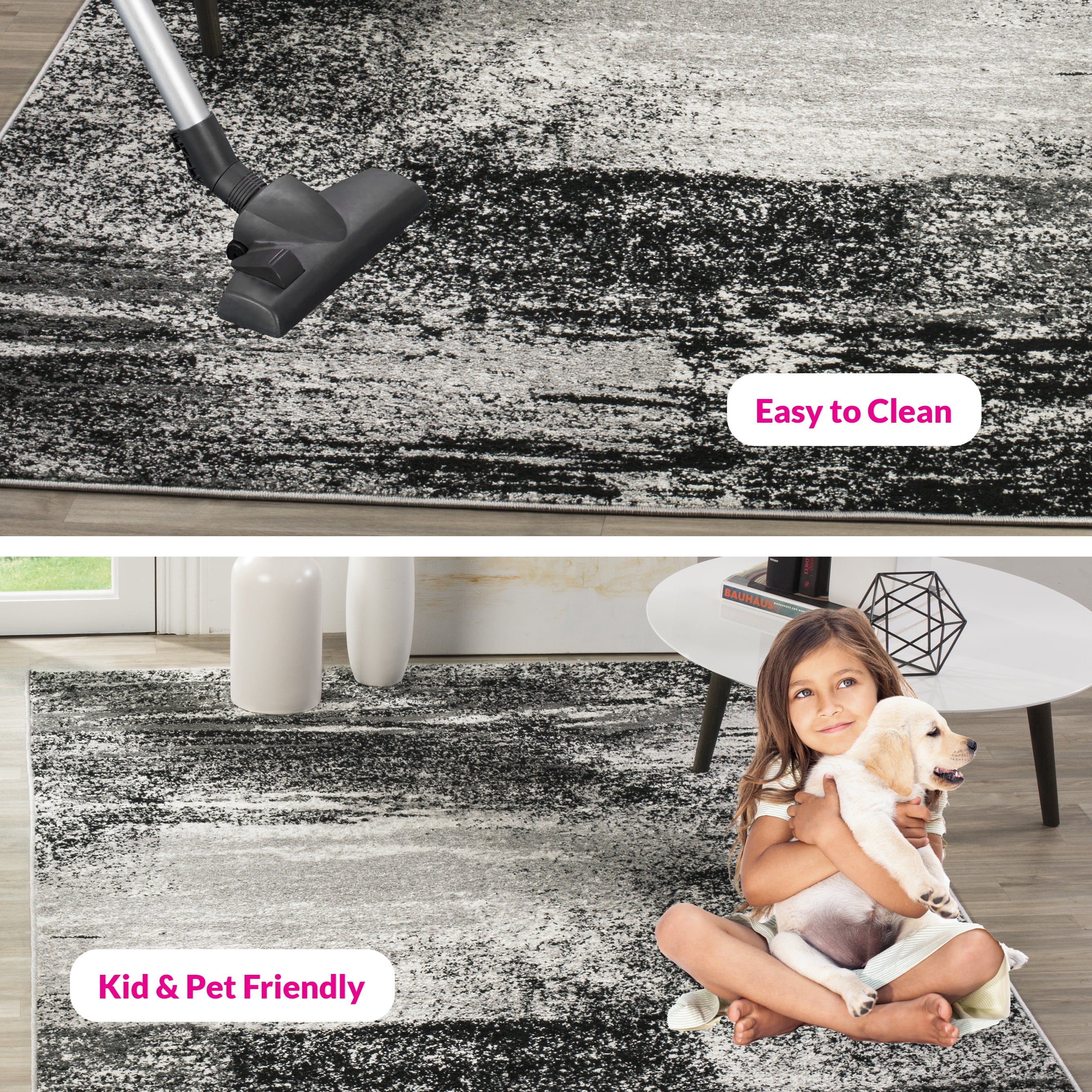 Safavieh Adirondack Rudyard Abstract Ombre Area Rug, Silver/Multi, 9' x 12'