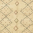 thumbnail image 1 of Ahgly Company Indoor Square Abstract Brown Gold Solid Area Rugs, 4' Square, 1 of 6