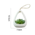 thumbnail image 2 of Simulación de mini planta suculenta en maceta, decoración del hogar, escritorio, decoración de cuarto de ducha, 2 of 5