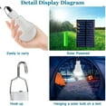 thumbnail image 5 of 2 Packs Indoor/Outdoor Solar Light Bulbs with Timer, LED Solar Lights for Chicken Coop, Home, Emergency Power Outage, Remote Control Included, 5 of 13