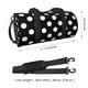 thumbnail image 2 of Easygdp Black and White Polka Dot Bolsa de Viaje, Bolsa de Mano, Bolsa de Gimnasio, Bolsa de Equipaje para Viaje, 2 of 6