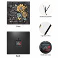 thumbnail image 2 of Retro Sunflower Wooden Wall Clock Silent Non Ticking, Spring Summer Farmhouse Floral Butterfly Square Wall Clocks Battery Operated, Decor Clock for Home Office, Living Room, Kitchen, 12 Inch, 2 of 9