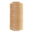 thumbnail image 1 of Rongfmy 0.8mm Round Waxed Polyester Sewing Thread Spool DIY Jewelry Making Beige, 1 of 8
