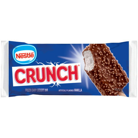 Nestle Crunch Frozen Dairy Dessert Bar, 3 fl oz - Walmart.com