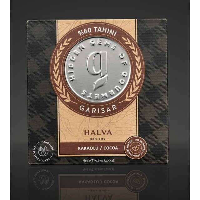 Garisar Tahini Halva 60 Tahini Cacao Halva Halvah Turkish Halva