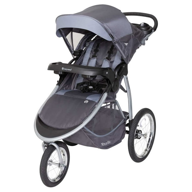 Baby Trend Expedition Race Tec Jogging Stroller Ultra Grey Com - Car Seat Adapter For Baby Trend Double Jogging Stroller