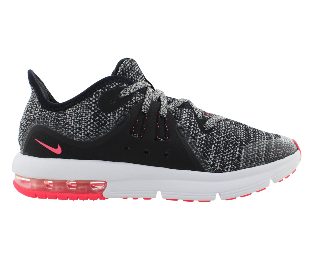 Nike AIR MAX SEQUENT 3 (PS) GIRL PRE SCHOOL Sneakers AO1252-001 - image 2 of 3