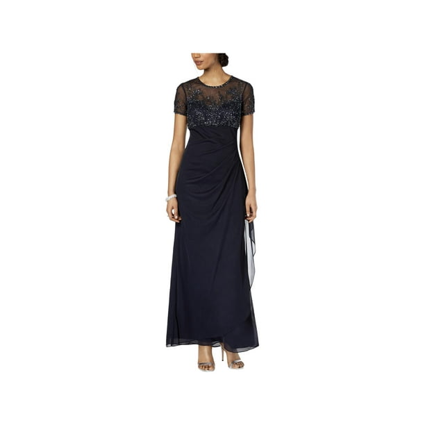 petite beaded gowns