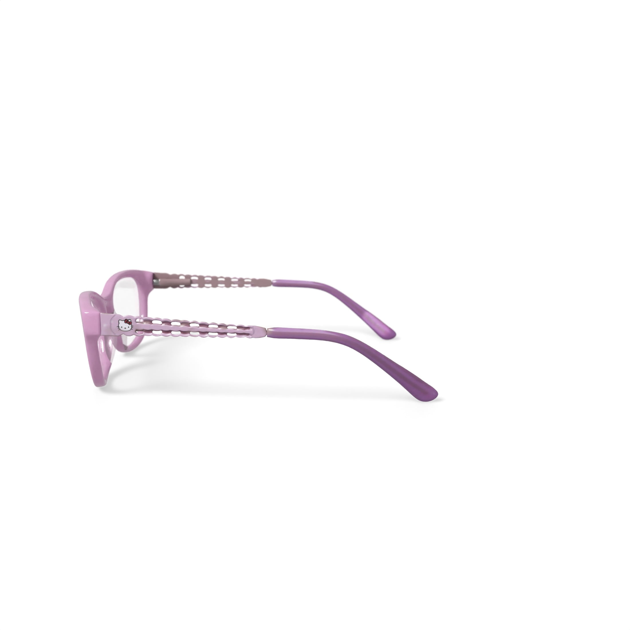 Hello Kitty Youth HK278 Square Prescription Eyeglasses with Case, Pink