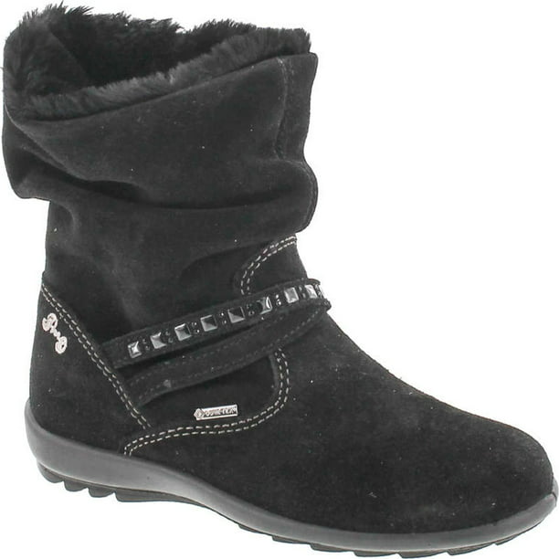 Primigi Gore Tex Waterproof Winter Fashion Boots, Scamosciato Nero, 26 - Walmart.com