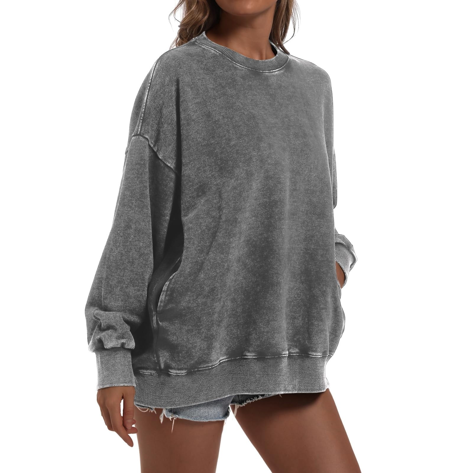 Oversized Hoodie With Big Hood - 100% Cotton Heavyweight