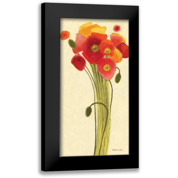 Novak, Shirley 9x14 Black Modern Framed Museum Art Print Titled - Sizzle III - Wag