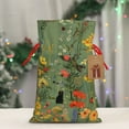 thumbnail image 5 of Picia Botanical Garden With Cats Pattern Christmas Gift Bags, Xmas Gift Bags, Suitable for Holiday Kraft Paper Gift Bags, Reusable Christmas Gift Bags,Festive Gift Packaging Bag-Medium, 5 of 9