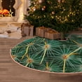 thumbnail image 5 of Daiia Thorns Of Macro Cactus Drawing Merry Christmas Tree Skirt , Xmas Large Lace-up Tree Skirt, Santa Snowflakes Rustic Home Decorations New Year Party Farmhouse Decor-36", 5 of 6
