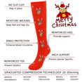 thumbnail image 7 of 3 Pairs Copper Compression Socks for Women & Men Circulation 15-20 mmhg - Better Blood Flow, Swelling, Best Support for Medical, Running, Nursing, 7 of 7