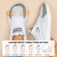 thumbnail image 5 of Sosenfer Hands-Free Slip-On Wide Toe Box Barefoot Sneakers - Women's Zero Drop Walking Shoes, 5 of 7