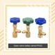 thumbnail image 5 of Abridor de botellas de válvula Scienceny Metal ABS Tipo 1 verde, 5 of 6