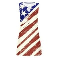 thumbnail image 4 of Patlollav Womens Summer Tank Top Dress Casual Independence Day Print Dresses, 4 of 6