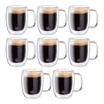 thumbnail image 2 of ZWILLING Sorrento Plus 8 Piece Espresso Mug Set - Value Pack, Transparent, 2 of 3