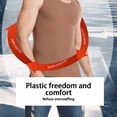 thumbnail image 4 of Langgg Couche de Base d'Hiver Hauts Thermiques Course Exercice Chaud Débardeur de Base Homme Couleur Unie Design Simple Sans Manches sous-Vêtements Blanc Gris Col Rond Blanc Gris Col Rond, 4 of 6