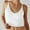 White, variant on Tittly Womens Tank Tops Vest for Women Women's Ruffle V Neck Cropped Top Workout Basics Stretch Slim Outerwear Top Sleeveless Tops for Women Camisole Tops for Women Hot Pink M