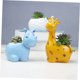 thumbnail image 4 of FUTUREORYY Maceta De Resina Para Plantas Suculentas Animal Color Hogar, 4 of 8