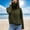 #2_Army Green, variant on Women's Upf 50  Sun Protection Hoodie Jacket Rash Guard UV SPF T-Shirts with Mask Upf 50  Long Sleeve Tee Shirts Quick Dry Athletic Stretch Sun-Protective Clothing with Thumb Holes SPF Tops Outdoor