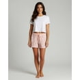 thumbnail image 4 of Real Essentials 3 Pack: Women's Pajama Shorts Sleep Lounge Sweatshorts Comfy Sleepwear Bottoms (Available In Plus Size), 4 of 4