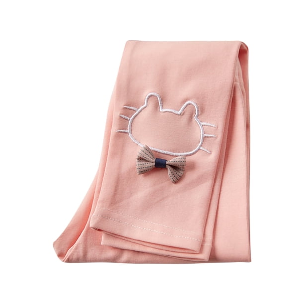Odeerbi 2-11 Años Niñas Mallas de Algodón Elástico Pantalones Impreso Deportes Casual Pantyhose