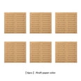 thumbnail image 2 of Yuarrent Caja de regalo de 6 hojas, pegatinas de sellado de sobres para tarjetas de felicitación, decoración de cajas de dulces, calcomanías Herramientas y accesorios para hornear Marrón, 2 of 6